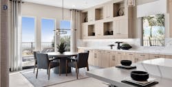 Carmel Cliff interior kitchen and dining room modern Carmel Cliff interior kitchen and dining room modern