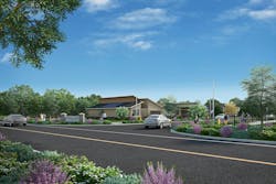 Nicor Gas smart neighborhood street view rendering Nicor Gas smart neighborhood street view rendering