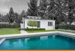 Accessory Dwelling Unit in backyard with pool Accessory Dwelling Unit in backyard with pool