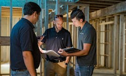 Builders on site Builders on site