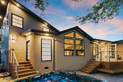 Kolby smart glass on home exterior Kolby smart glass on home exterior