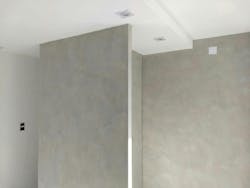 Structure built with straw boards Structure built with straw boards