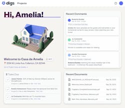 Digs Feature - Homeowner Portal Digs Feature - Homeowner Portal