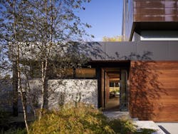 Copper Development Association Orchard Willow Residence Wheeler Kearns Architects Credit Steve Hall Hedrich Blessing Entry Copper Development Association Orchard Willow Residence Wheeler Kearns Architects Credit Steve Hall Hedrich Blessing Entry