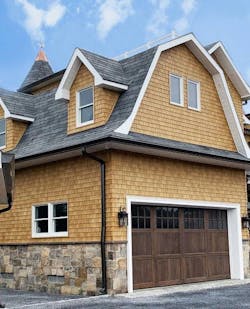 Tando Derby Building Products Beach House Shake Bayshore House garage Tando Derby Building Products Beach House Shake Bayshore House garage