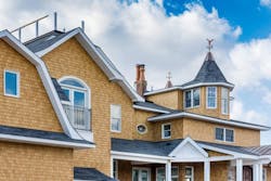 Tando Derby Building Products Beach House Shake Bayshore House roofline Tando Derby Building Products Beach House Shake Bayshore House roofline