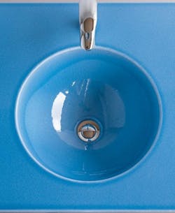 Pyrolave glazed lava stone countertop Pyrolave glazed lava stone countertop