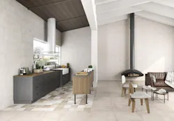 Keraben Ceramic Remake Tile Kitchen project