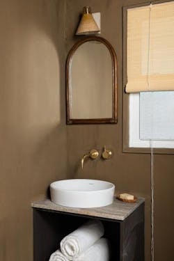 Robert McKinley Studio Federal bath wall mount faucet Robert McKinley Studio Federal bath wall mount faucet