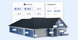 HOVER EXPANDS ESTIMATION SOLUTION TO INCLUDE SIDING HOVER EXPANDS ESTIMATION SOLUTION TO INCLUDE SIDING