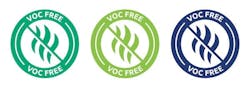 VOC free label VOC free label