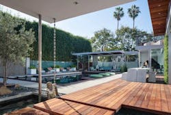 rain chain on house rain chain on house