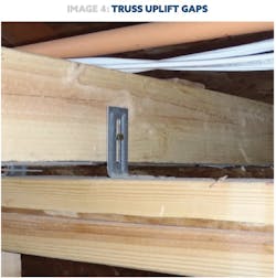 truss uplift gaps truss uplift gaps