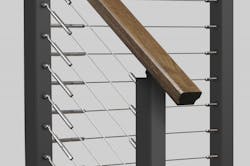 L.J. Smith Linear Collection metal newels L.J. Smith Linear Collection metal newels