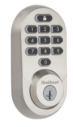 Kwikset Halo WiFi Keypad Smart Lock Satin Nickel Kwikset Halo WiFi Keypad Smart Lock Satin Nickel