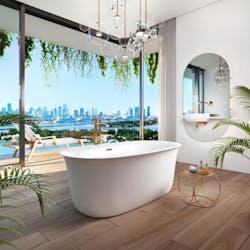 Bain Ultra Vibe Design 6033 Urban Bath Tub Bain Ultra Vibe Design 6033 Urban Bath Tub