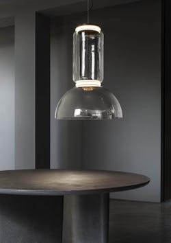 Flos Noctambule Konstantin Grcic Santi Caleca pendant with table Flos Noctambule Konstantin Grcic Santi Caleca pendant with table