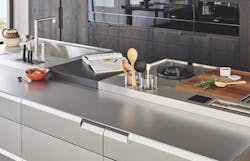 POLIFORM Shape Integrated Kitchen Concept Oak kitchen close up POLIFORM Shape Integrated Kitchen Concept Oak kitchen close up