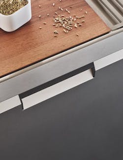 POLIFORM Shape Integrated Kitchen Drawer Detail POLIFORM Shape Integrated Kitchen Drawer Detail