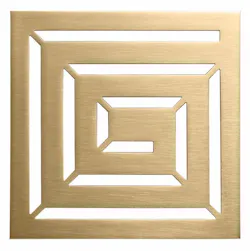 California Faucets Christoper Grubb Style Drain Collection Mulholland Brushed Gold Silo