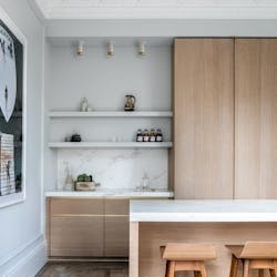 Buster+Punch Exhaust Surface Mounted Stone Brass Lifestyle kitchen Buster+Punch Exhaust Surface Mounted Stone Brass Lifestyle kitchen