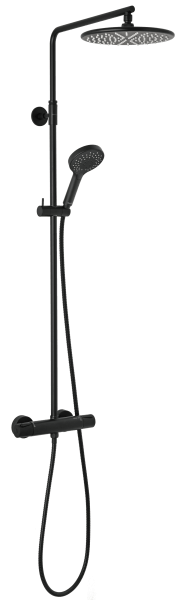 Damixa Silhouet Showerset Matte Black Silo Damixa Silhouet Showerset Matte Black Silo