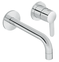 Damixa Silhouet wallmount bath faucet chrome silo Damixa Silhouet wallmount bath faucet chrome silo