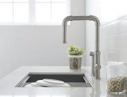 Isenberg Faucets Tanz Side view stainless steel Isenberg Faucets Tanz Side view stainless steel