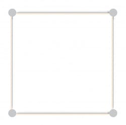 Sonneman Way Of Light Purolinear 360 Modular Lighting System Square Satin White Sonneman Way Of Light Purolinear 360 Modular Lighting System Square Satin White