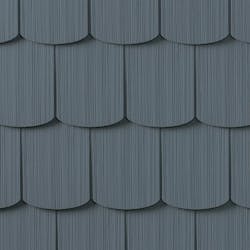 CertainTeed Cedar Impressions Siding Double 7 inch 3G scallops pacific blue CertainTeed Cedar Impressions Siding Double 7 inch 3G scallops pacific blue