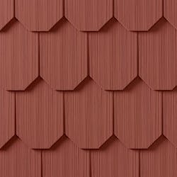 CertainTeed Cedar Impressions Siding Double 7 inch 3G Octagons autumn red CertainTeed Cedar Impressions Siding Double 7 inch 3G Octagons autumn red