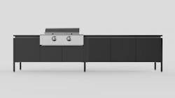 Brown Jordan Outdoor Kitchen Elements by Tecno Daniel Germani Black Kitchen Brown Jordan Outdoor Kitchen Elements by Tecno Daniel Germani Black Kitchen