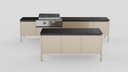 Brown Jordan Outdoor Kitchen Elements by Tecno Daniel Germani Taupe Kitchen Brown Jordan Outdoor Kitchen Elements by Tecno Daniel Germani Taupe Kitchen