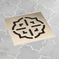 California Faucets Strathmore Style Drain Christopher Grubb Bath Marble Floor