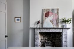 Buster+Punch Door Knob Collection Lifestyle Fireplace Mantle Buster+Punch Door Knob Collection Lifestyle Fireplace Mantle