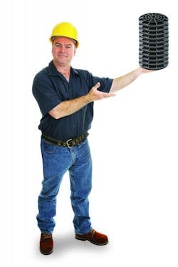 FootingPad 20 Inch Composite footer Guy stack FootingPad 20 Inch Composite footer Guy stack