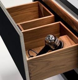 The Furniture Guild Zoe Vanity Interior Drawer The Furniture Guild Zoe Vanity Interior Drawer