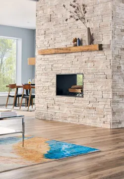 Boral Versetta Tone Sand Fireplace Wood mantle