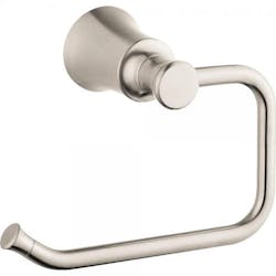 Hansgrohe toilet paper holder brushed nickel Hansgrohe toilet paper holder brushed nickel