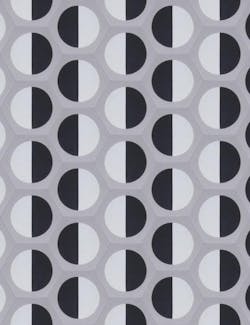 Black white moon tile Black white moon tile