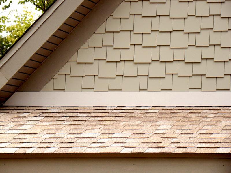 Composite Shingle Siding Home Accents
