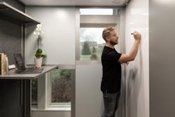 YOURspace home office pods white board YOURspace home office pods white board