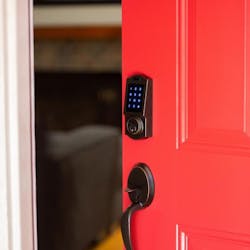 Benji Lock By Hampton Tuscan Bronze Fingerprint Door Lock Benji Lock By Hampton Tuscan Bronze Fingerprint Door Lock