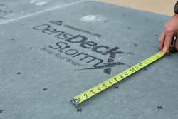 Georgia Pacific Building Products Dens Deck Storm X Prime Roof Board Installation 2 Georgia Pacific Building Products Dens Deck Storm X Prime Roof Board Installation 2