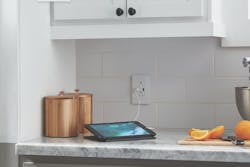 Legrand GFCI USB outlet kitchen angle Legrand GFCI USB outlet kitchen angle