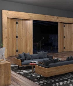 QuietSwing bi-fold door QuietSwing bi-fold door