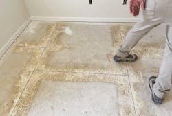 Prevent squeaky floors by installing subfloor panels with gaps for expansion and contraction Prevent squeaky floors by installing subfloor panels with gaps for expansion and contraction