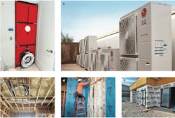 Insulation and HVAC details that contribute to the high performance of The New American Home 2024 Insulation and HVAC details that contribute to the high performance of The New American Home 2024