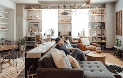 Flat interior at LC Germantown, a 2023 BALA winner Flat interior at LC Germantown, a 2023 BALA winner