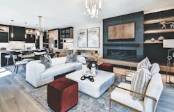 The great room in Dahlin Architecture | Planning | Interiors' luxury production home Ventura The great room in Dahlin Architecture | Planning | Interiors' luxury production home Ventura